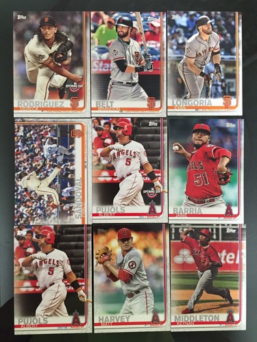 2019 topps lot giants - 2019,