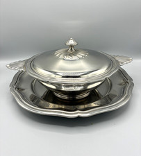 Soupière + plateau Bouillet