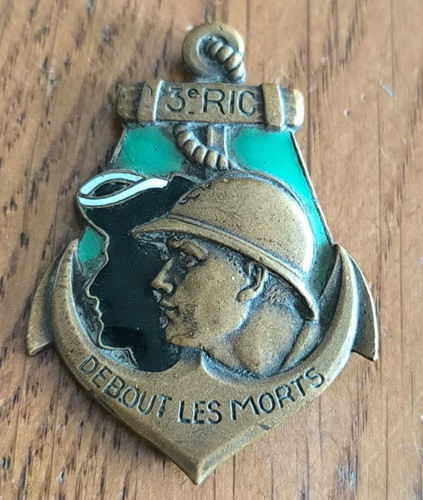 Insigne ric régiment - 3°,