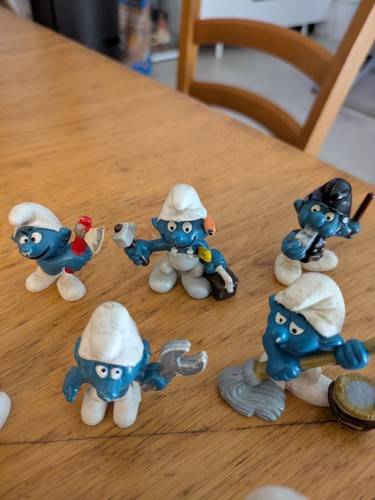 Lot schtroumpf metier - lot,