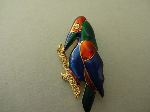 Broche oiseau pivert - broche,