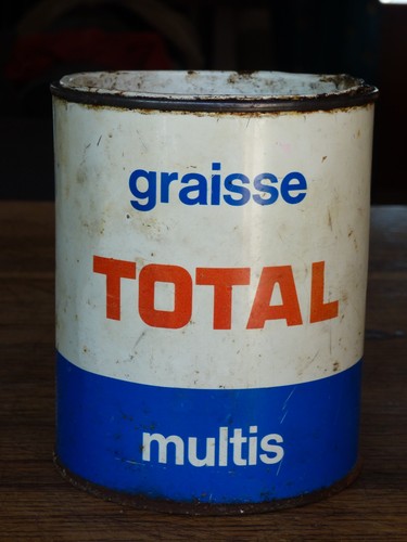 Ancien pot graisse - pot, de