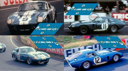 Décals shelby cobra - shelby,
