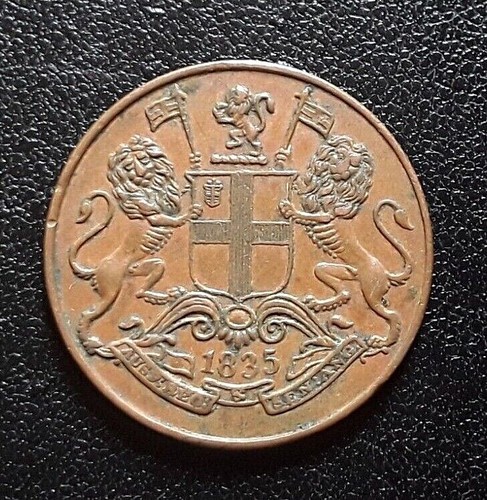 Indes britanniques anna - indes, 1/4