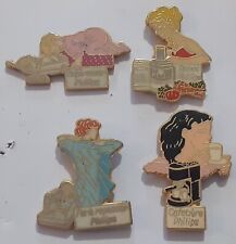 lot 4 pins differents philips electromenager robot aspirateur cafetiere