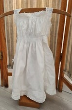 ANCIENNE PETITE ROBE DENTELLE 1900 ENFANT POUPEE shabby