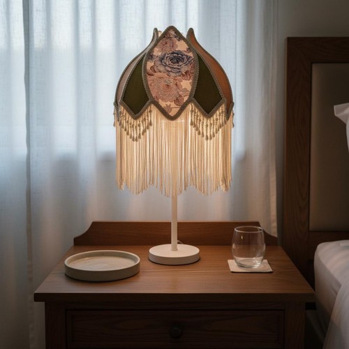 Abat jour franges - abat-jour, à