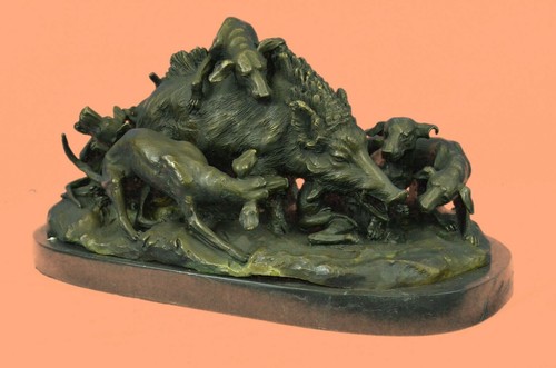 Statue bronze chien - en, de