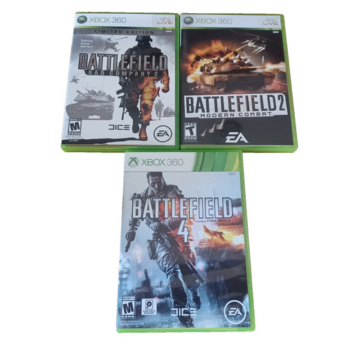 Xbox 360 x360 battlefield - 360,
