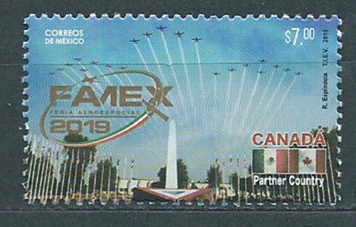 Mexique courrier 2019 - 2019, yvert