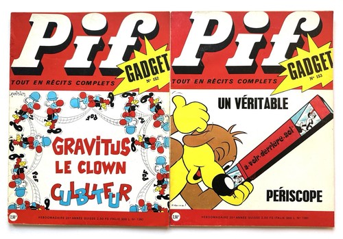 Lot pif gadget - pif, n°152