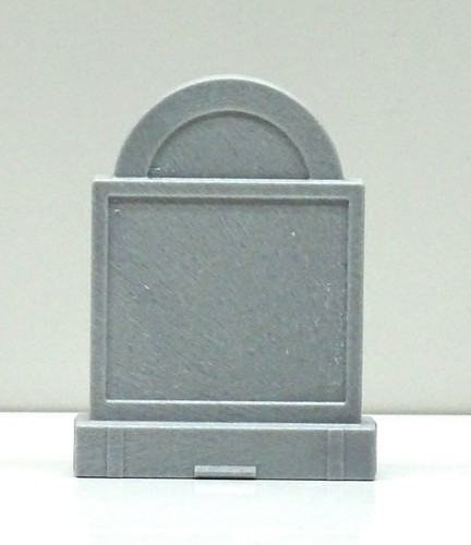 Pierre tombale gris - pierre,