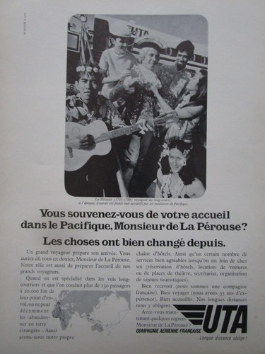 1971 pub compagnie uta - pub,