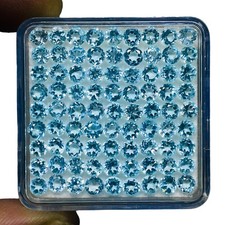 VVS 80 Pièces Naturel Topaze