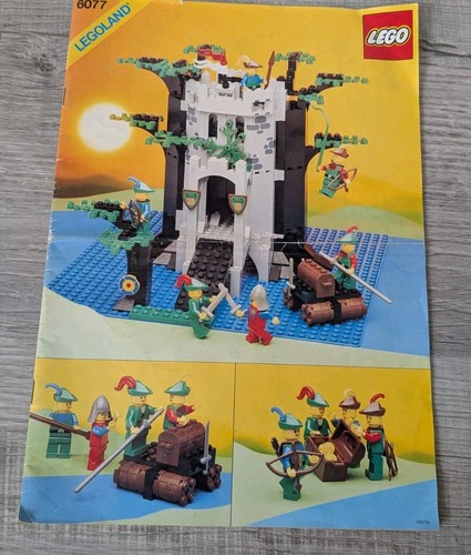 Vintage lego 6077 instruction - vintage,