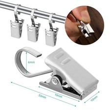 Pinces tringle ?? rideau haute qualit?? quincaillerie anneaux de support moderne