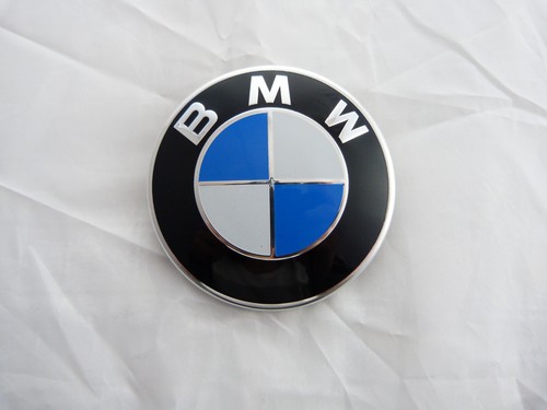 Logo bmw 82mm - 82mm, bleu/blanc