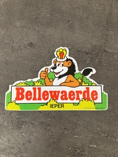 AUTOCOLLANT / STICKER parc attractions BELLEWAERDE IEPER   vintage  F24