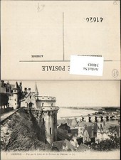 348083,Centre Indre-et-Loire Amboise Vue sur la Loire de la Terrasse du Chateau 