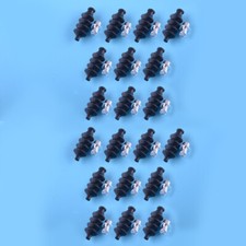 20Set Waterproof Bellow Radio Box Rod Sleeves Fit For RC Boat Yacht CAT Marine O