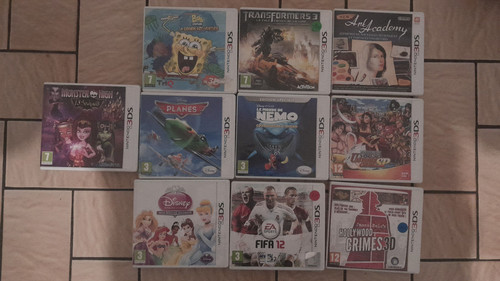 Nintendo 3ds lot de 10 - 3ds, ds