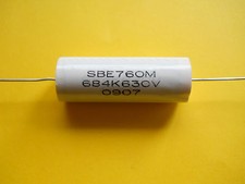 1 x  0.68uF @ 630 VDC 10% 760M SPRAGUE-SBE HI END CAPACITOR