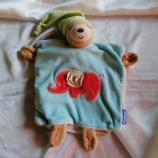 Doudou ours marionnette