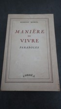 O9- Manière de vivre-Robert Morel- Corréa-1947