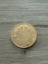 Francs napoléon iii - or,
