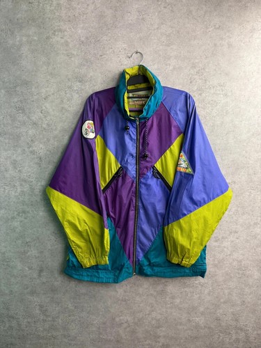 Veste coupe vent vintage 80s - veste, coupe-vent