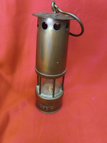 Lampe mineur ancienne cm - de,