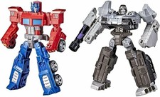 Transformers Toys Heroes and Villains Optimus Prime and Megatron 2-Pack...
