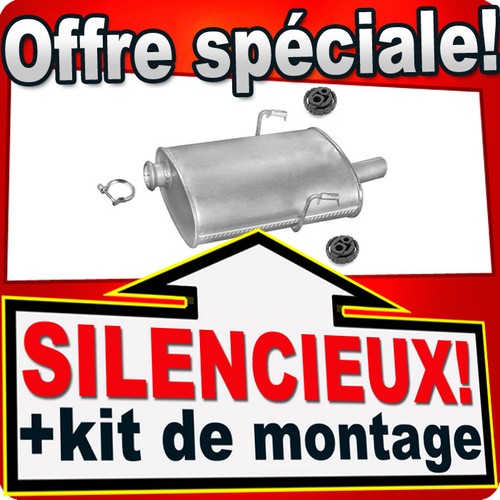 Silencieux arriere pour - silencieux,