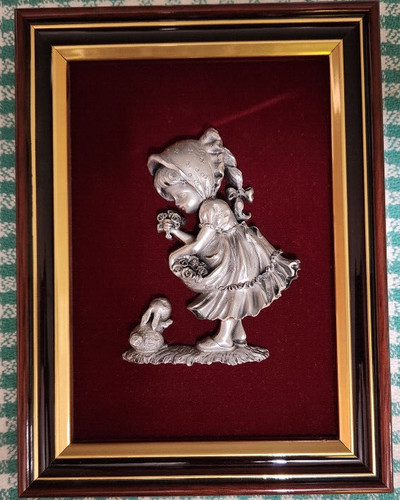 Cadre tableau étain - tableau, décor