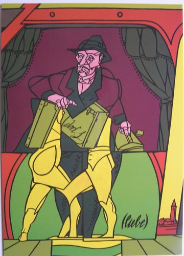 Valerio adami carton - , d