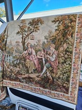 TAPISSERIE ANCIENNE MURALE D