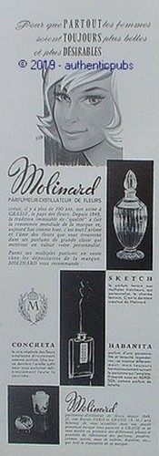 Publicite molinard parfum - publicite,