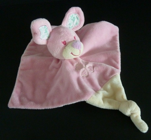 Doudou plat tex baby lapin - doudou,