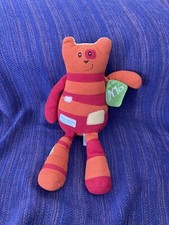 Doudou Chat Arlo  Mamas & Papas Orange Et Rouge