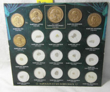 Série de 6 pièces NAPOLEON Bonaparte et ses MARECHAUX éditions Atlas