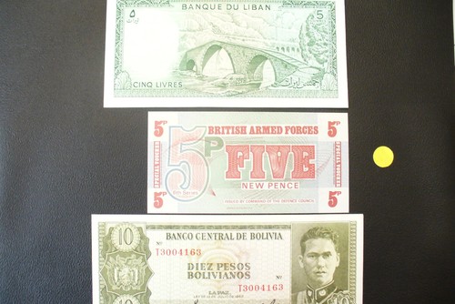 Superbe billets etranger - ,