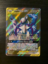 Carte Pokémon : Arceus, Dialga et Palkia GX 220/236 Eclipse Cosmique FR