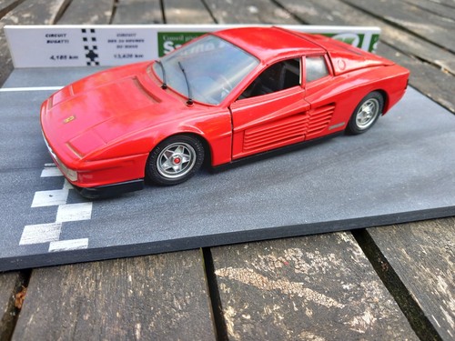 Burago ferrari testarossa - burago,