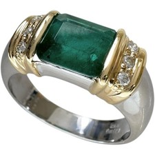 Bague US 6.6 Emeraude 2.05ct