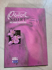 RARE BD ORCHIDEE NOIRE TOME 1/3 "SECRETS" GAIMAN-Mc KEAN ZENDA E.O  1989 TTBE