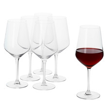 alpina Verres à Vin Rouge Lot de 6 - Verre à Pied 53cl - Cadeau pour Femmes - Ve