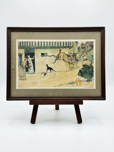Ancienne gravure cecil aldin - ancienne,