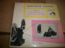 vinyle 45 tour, bruitage