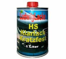 Vernis Transparent 1 LITRE HS Vernis Pour Peinture Automobile Et EFFEKTLACK