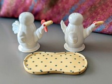 SALIERE POIVRIERE CECILIA CARLSSON POULE COQ